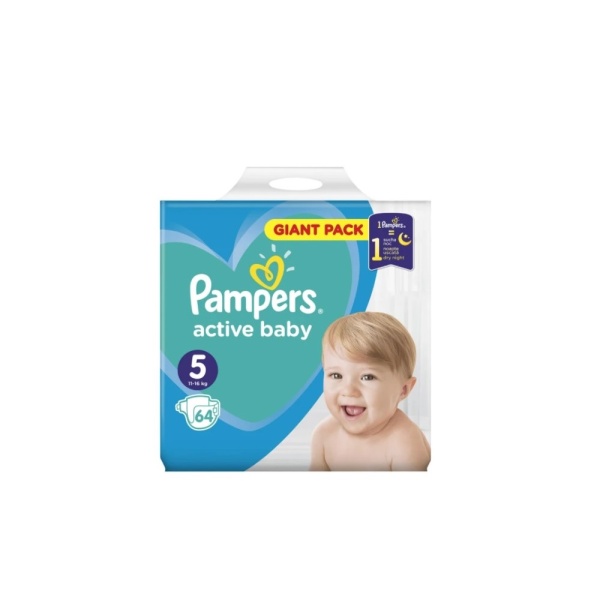 Pampers Active Baby No 5 11 16kg main