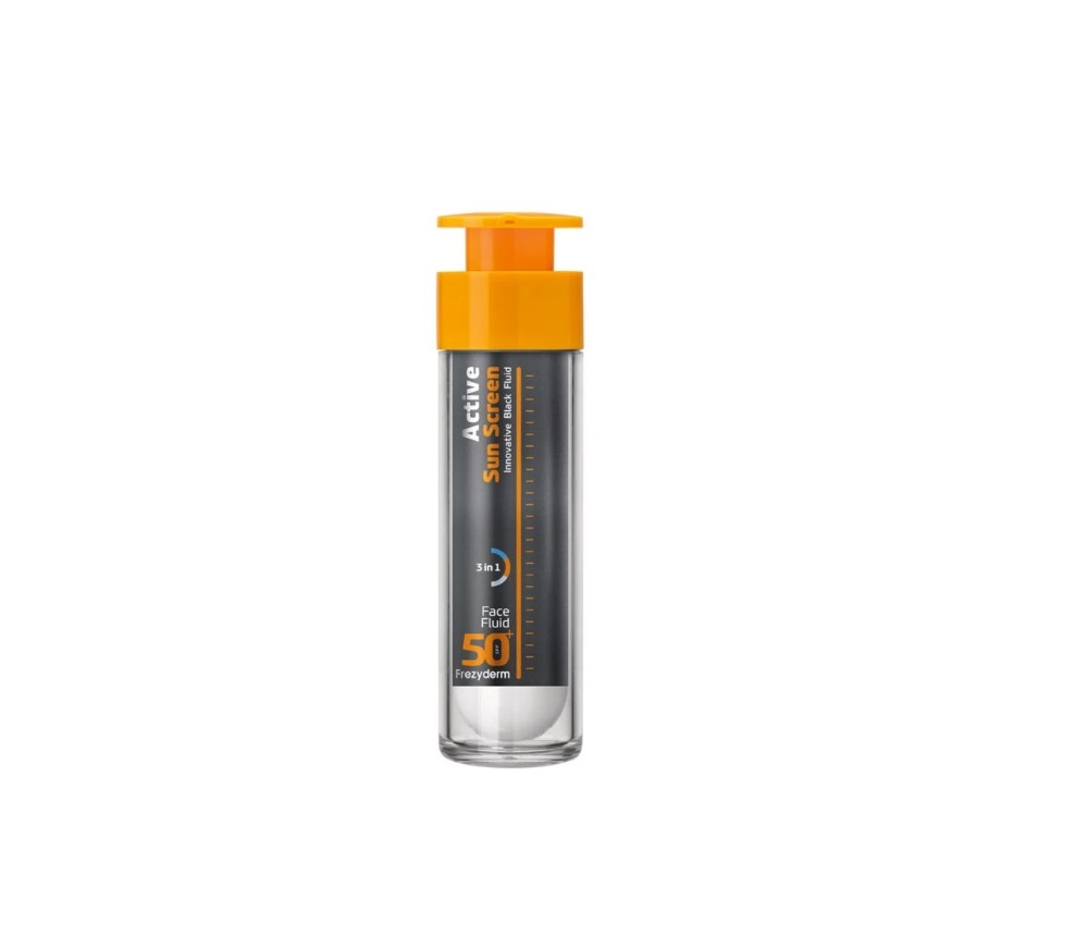 Frezyderm Active Sun Screen Innovative Black Fluid SPF50 50ml_main